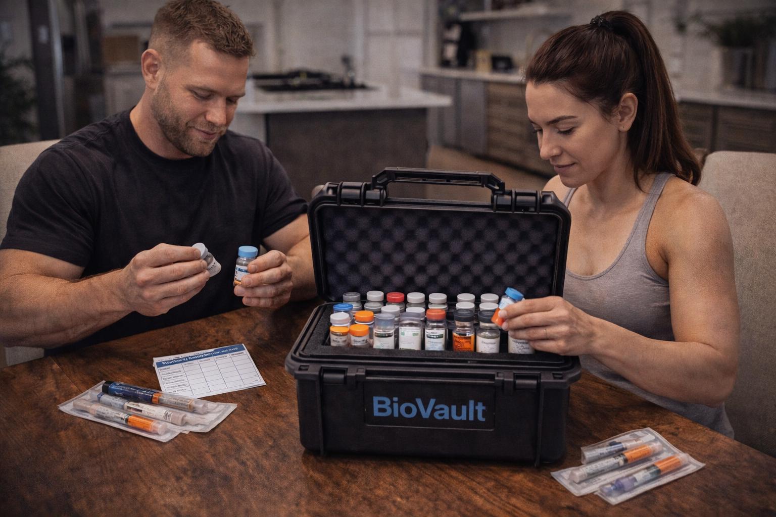 Peptide Storage Case: Biovault Vial Organizer - Etsy