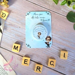Abzeichen und kleine Dankeskarte – Außergewöhnlicher Lehrer/Lehrer – Geschenk für Lehrer/Lehrer