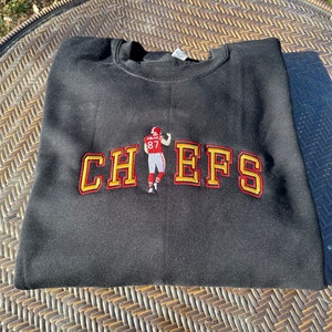 Chiefs Kelce Embroidered Crewneck Sweatshirt