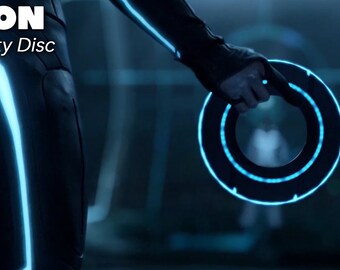 Tron identity Disc Power Disc tribute patch iron on sew Tron Legacy Flynn Ram