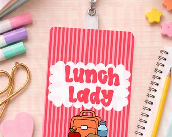 Lunch Lady Badge Insert, (Digital Download)