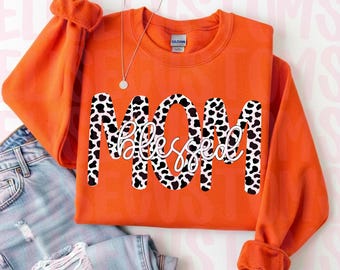 Blessed Mom PNG, Mother’s Day Gift(Digital Download)