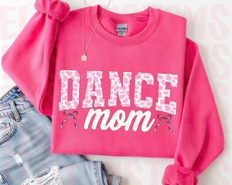 Dance Mom PNG, Cow Print Mama (Pobieranie cyfrowe)