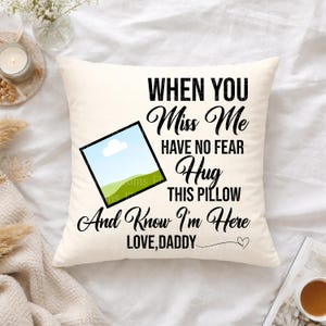 Photo Insert Pillow Template • Long Distance Gift (Digital Download)