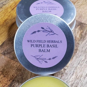 Purple Basil Balm