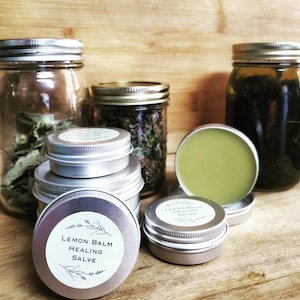 Organic Lemon Balm Salve