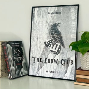 The Crow Club - Large 13x19