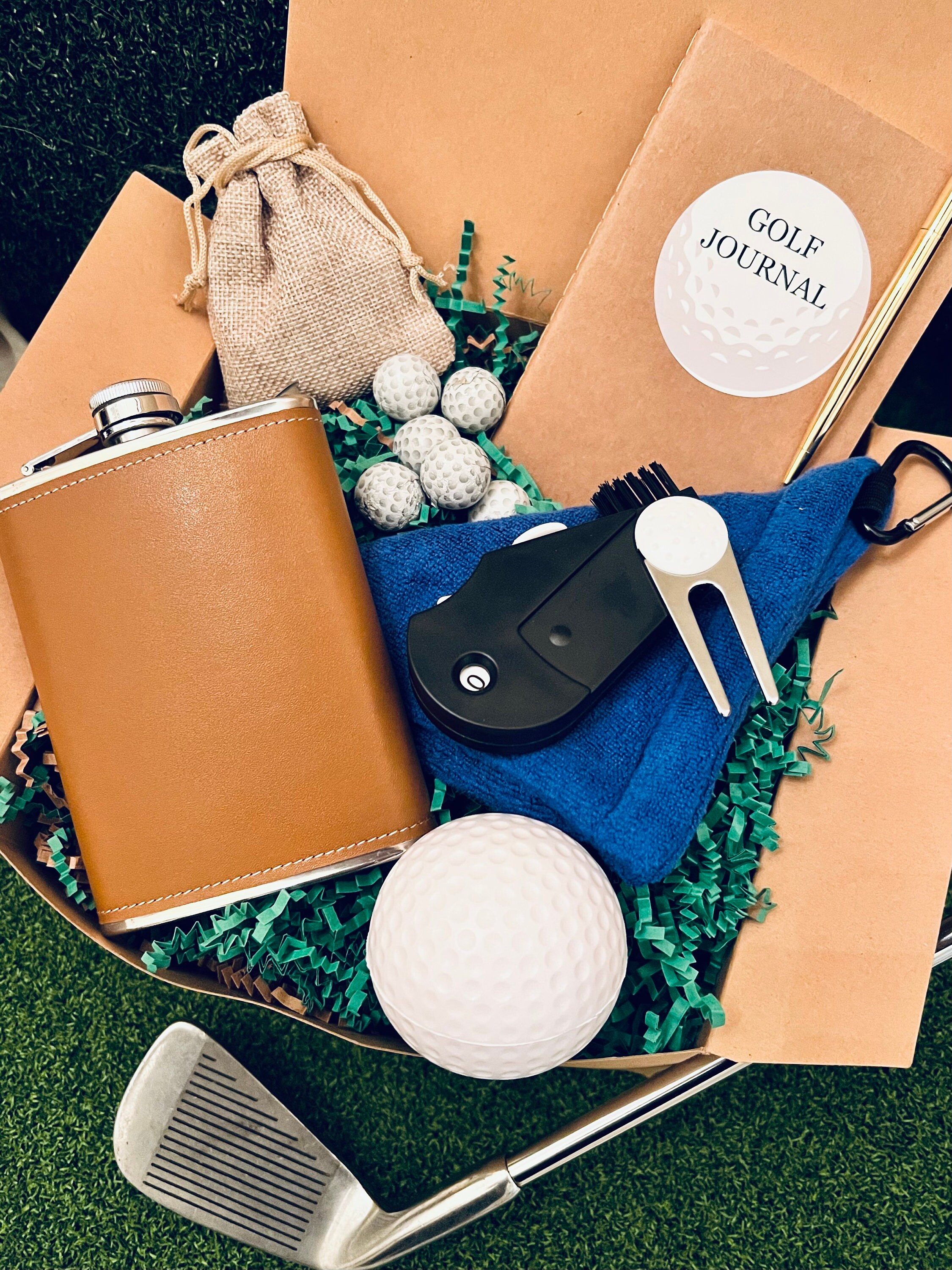 Golf Essentials Gift Set Gift for Golfers Gift for Dad Golf Etsy