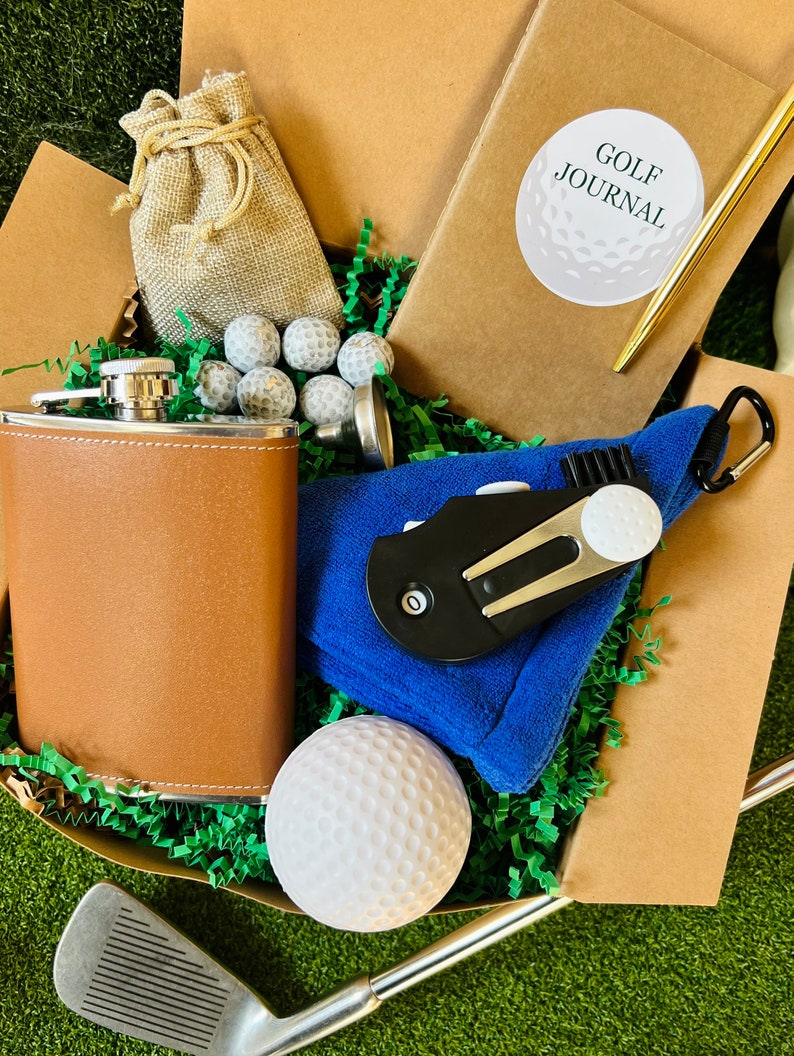 Golf Essentials Gift Set Gift for Golfers Gift for Dad Golf Etsy