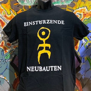 Einsturzende Neubauten "Logo" Shirt Nick Cave Industrial Ministry KMFDM