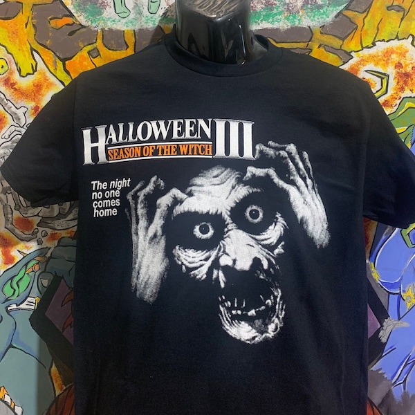 Halloween III "Season of the Witch" Shirt Lucio Fulci Friday the 13th Dario Argento Horror