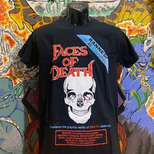 Faces of Death Shirt Lucio Fulci Dr Death Dario Argento Horror