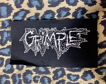 Grimple DIY Patch- Punk Crust Black Flag Leftover Crack Oi