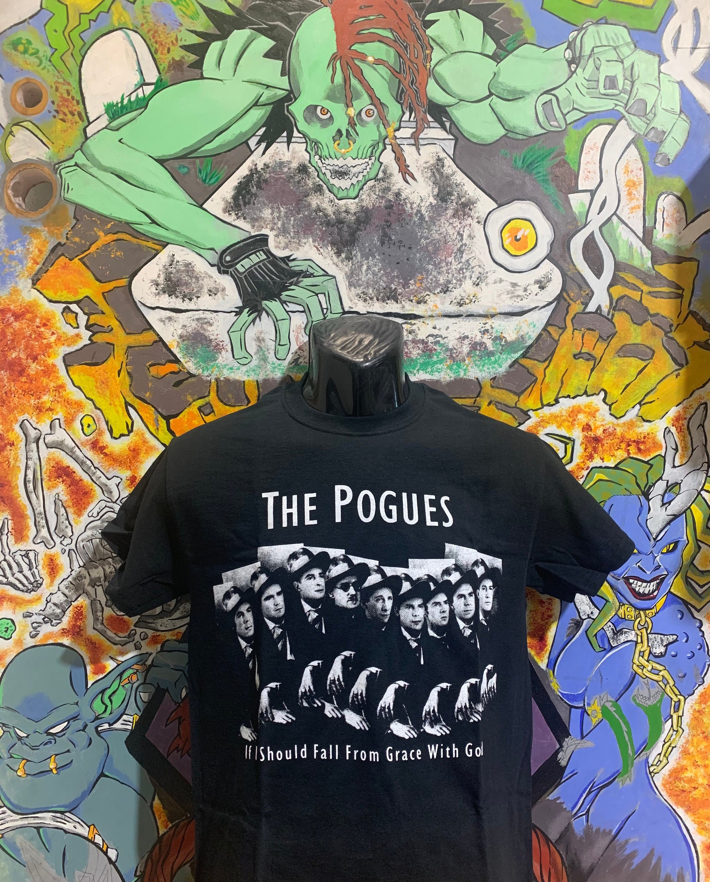 The Pogues if I Should Fall From Grace With God Etsy UK