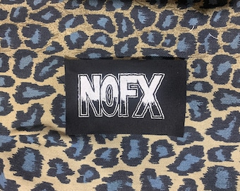 NOFX DIY Patch- Punk Crust Black Flag Off Leftover Crack Oi