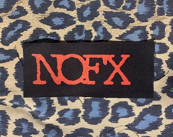 NOFX DIY Patch- Punk Crust Black Flag Off Leftover Crack Oi