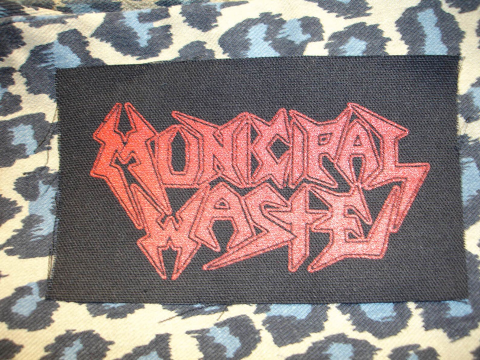 Municipal Waste DIY Patch Punk Crust Black Flag Off Leftover | Etsy