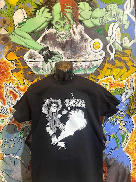 PUSHEAD SEPTIC DEATH ロンT XL Tシャツ バンドT Septic Death 