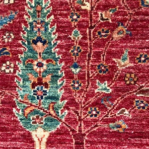 Lovely Afghan Chobi Gabah Inspired rug.