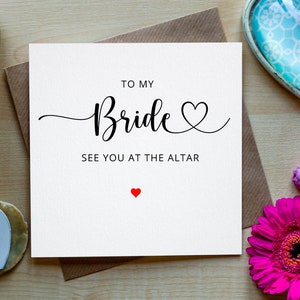 Alla mia sposa nel giorno delle nostre nozze, biglietto per il giorno delle nozze della sposa, biglietto per la sposa irlandese, biglietto per il giorno delle nozze della sposa, alla mia sposa nel giorno delle mie nozze