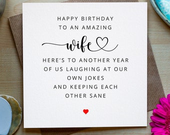 Funny Birthday Cards For Wife - Having Me As Your Husband - View #7