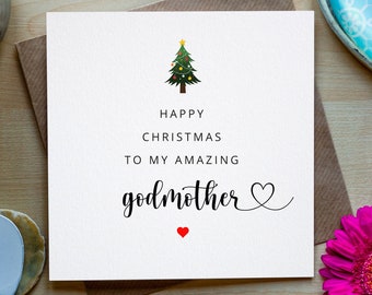 Fijne kerstdagen voor mijn geweldige meter, kerstwenskaart, kerstkaart voor peetouder