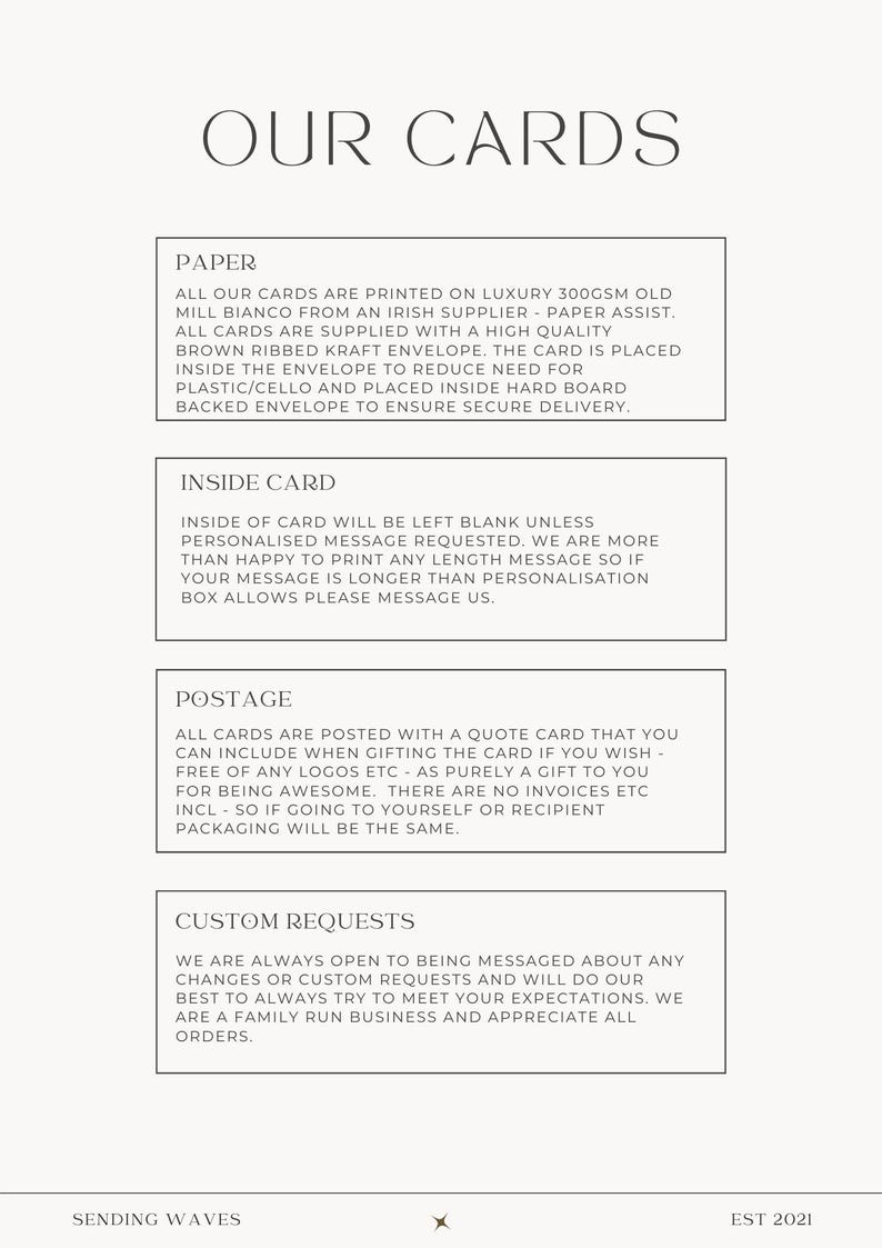1986 Personalised Name Card , 40th Card, Fortieth, Birthday Card For 40th, Born in 1986, 1986, Forty Birthday Card, For Him, For Her image 4