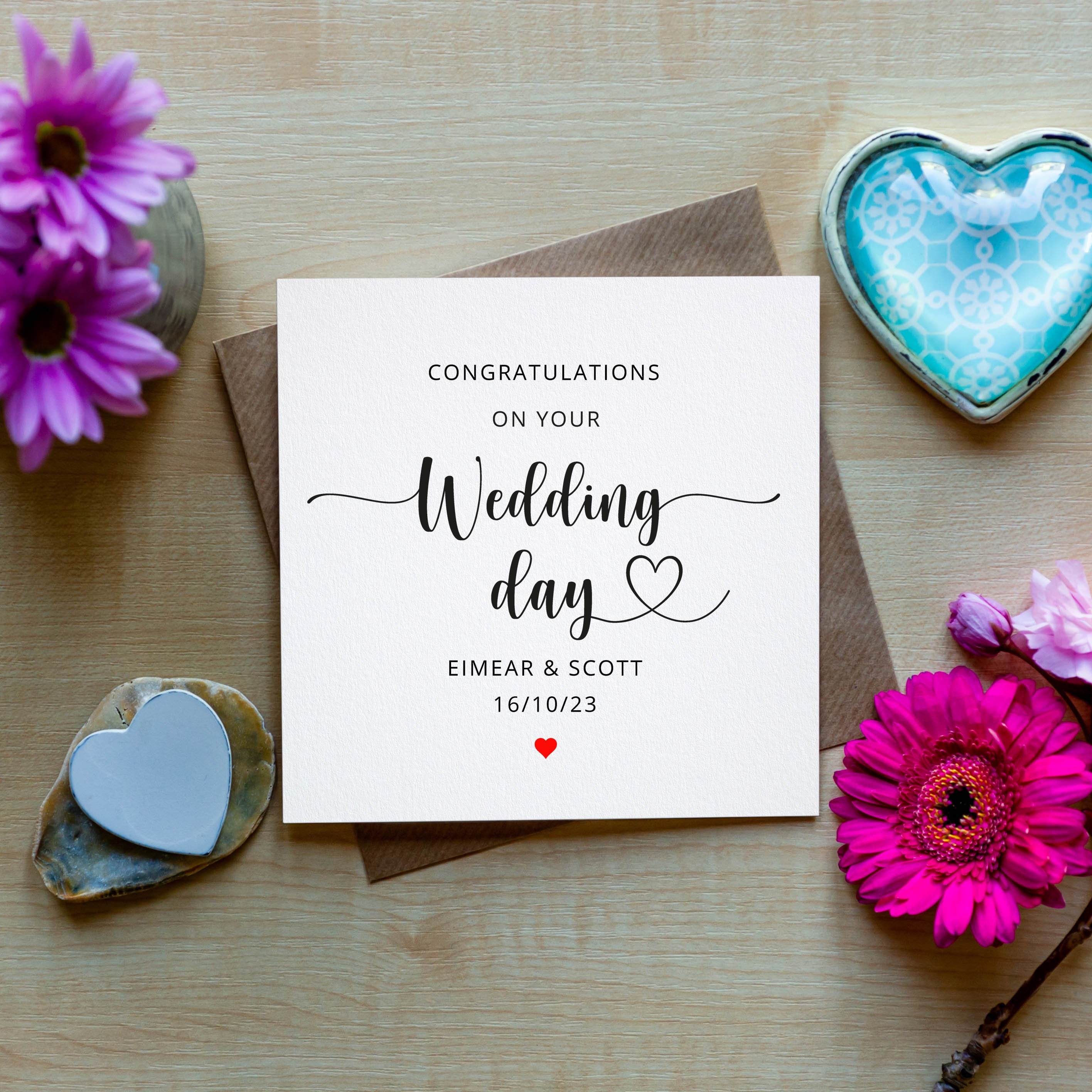 Wedding Card Congratulations Wedding Card Congratulations