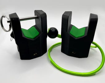 Ice Fishing Auger & Spud Bar Holder | Crossbar Mount | For 3/4” PVC DIY Sled Rack