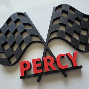 Formula 1 Personalised Wall Sign Made To Order