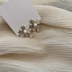 Creative Handmade Vintage Floral Earrings