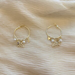 Fishtail Korean Style Big Hoop Earrings
