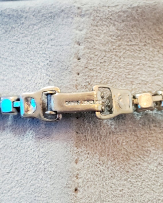Vintage Garne Signed Rhinestone Choker Necklace S… - image 10