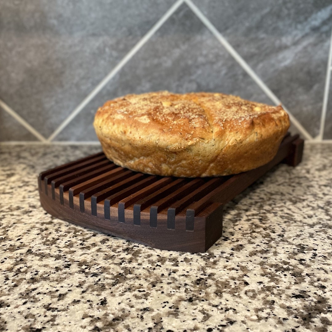 Walnut Cooling Rack Trivet in a Mid Century Modern Design for Etsy