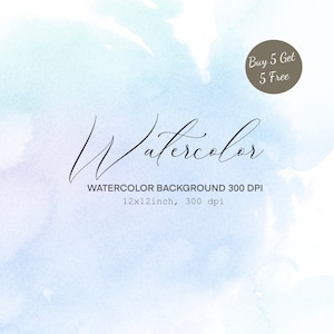 Blue Watercolor Background Clipart Abstract Background Watercolor Texture Blush Digital Paper Watercolor Website Background Wall Art