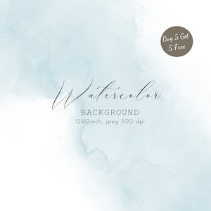 Blue Watercolor Background Clipart Abstract Background Watercolor Texture Blush Digital Paper Watercolor Website Background Wall Art