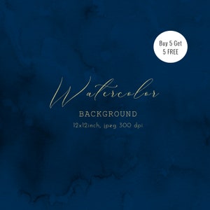 Blue Watercolor Background Clipart Abstract Background Watercolor Texture Dark Blue Digital Paper Watercolor Website Background Wall Art