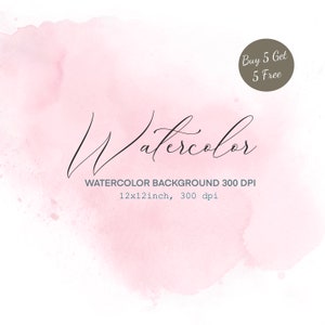 Aquarel achtergrond Digitaal papier Bruiloft uitnodiging ontwerp Roze Uitnodiging kaart achtergrond 12x12 Digitaal scrapbook papier