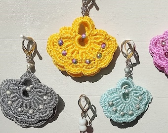 Boucles d'oreilles longues au crochet de la collection Bohemian Summer. Édition limitée. Boucles d'oreilles argent et crochet