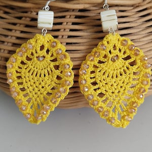 Crochet earrings Ragazza collection
