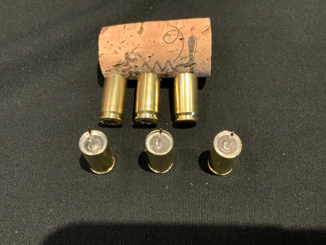 Handmade Bullet Push Pins Etsy