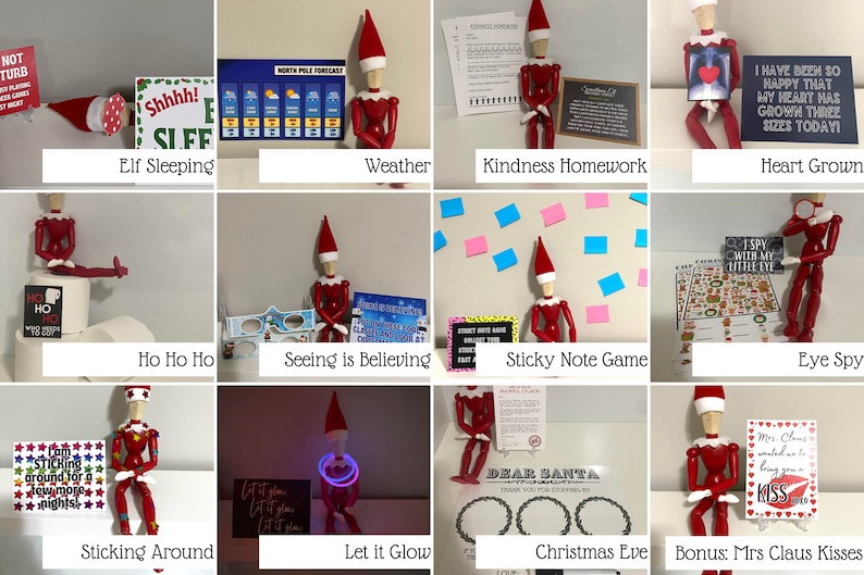 24 Day Elf Kit Elf Complete Kit Just Add Elf Elf Fun Pack 2024 image 4