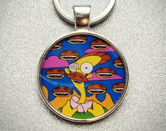 Insanity Pepper Ned Flanders Pendant Keychain