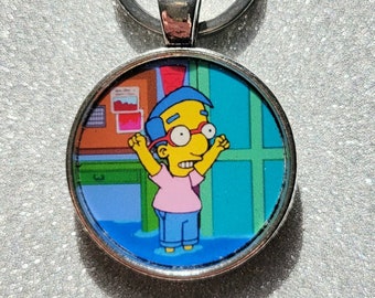 Everything's Coming Up Milhouse Keychain Pendant