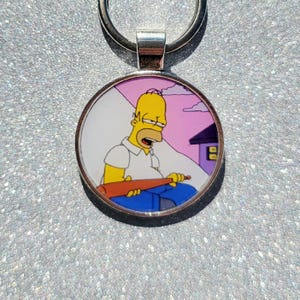 Homer Sugar Keychain Pendant