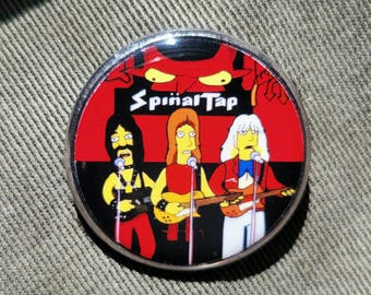 Spinal Tap Simpsons Pin
