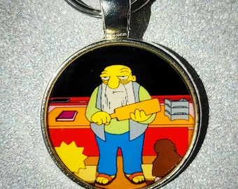 That's a Paddlin' Jasper Simpsons Keychain Pendant