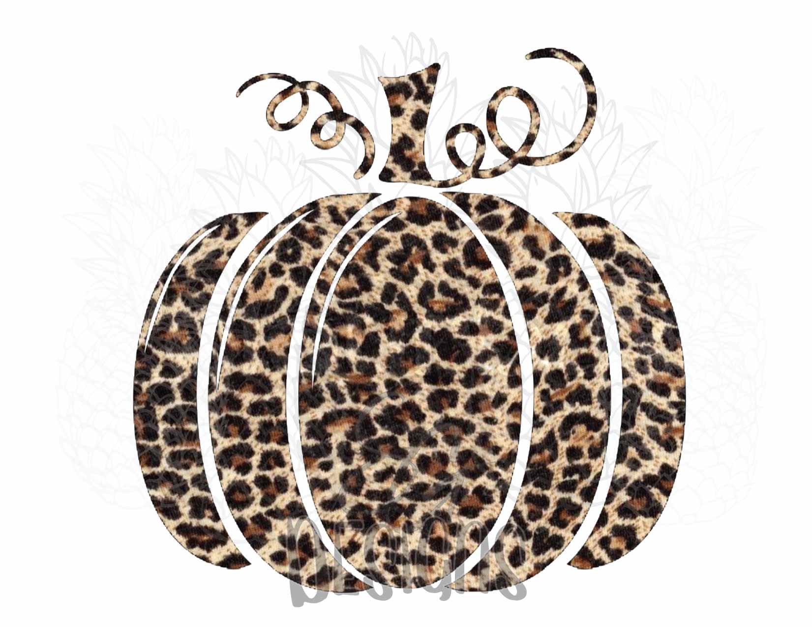 Cheetah Pumpkin Digital Download PNG Etsy UK