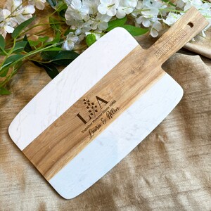 Personalized Charcuterie Board, Engraved CheeseBoard, Gifts for the Couple, Engagement Gift,Wedding Gifts,Anniversary Gift,Housewarming Gift