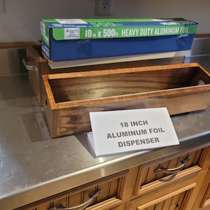18-inch aluminum foil wrap dispenser